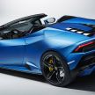 Lamborghini Huracan Evo RWD Spyder revealed
