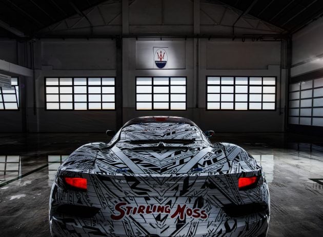 Maserati MC20 prototype pays tribute to Stirling Moss