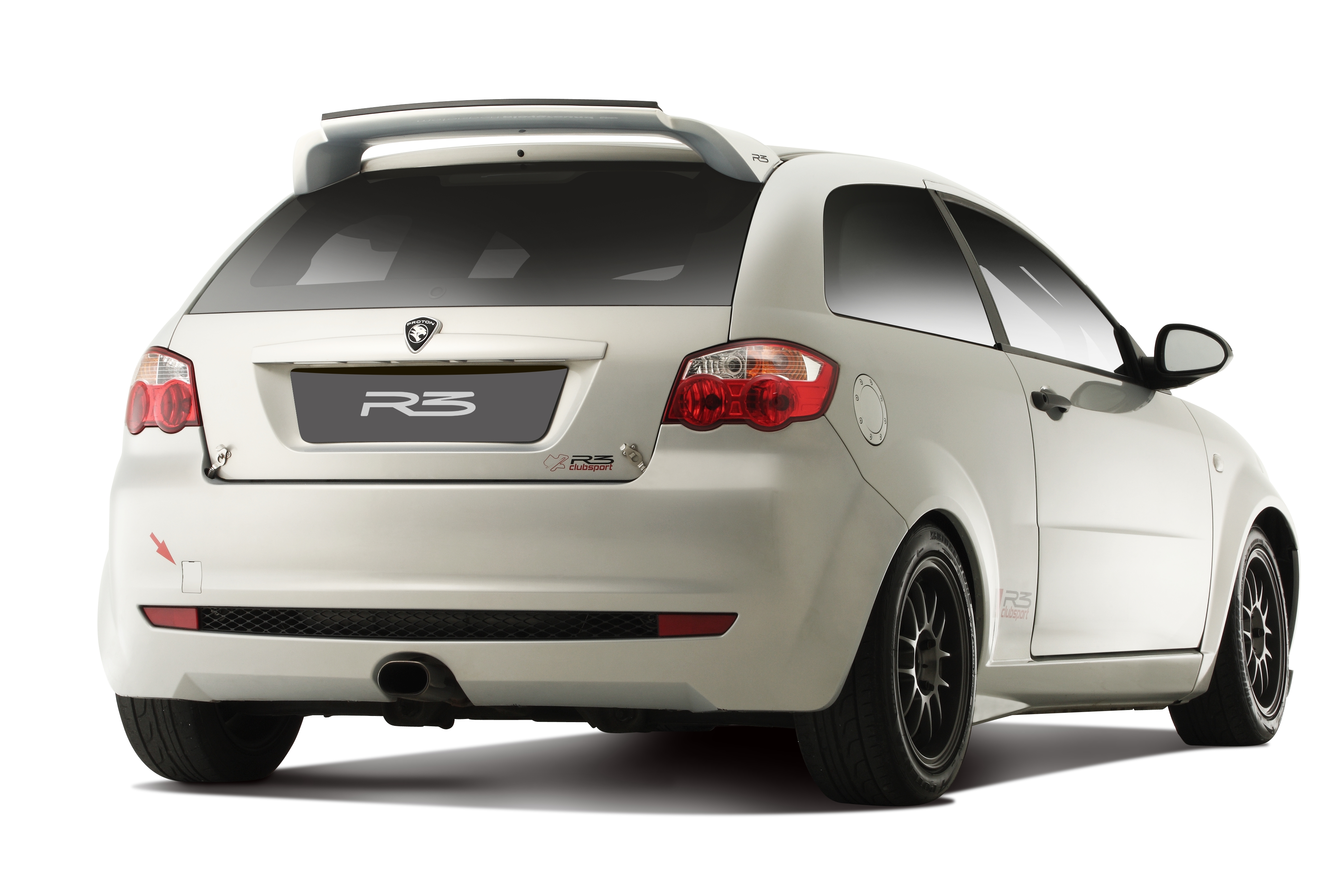 Proton Satria Neo R3 Clubsport – model dengan <em>rollcage</em> ‘halal’ dari kilang, dihasilkan pada 2008