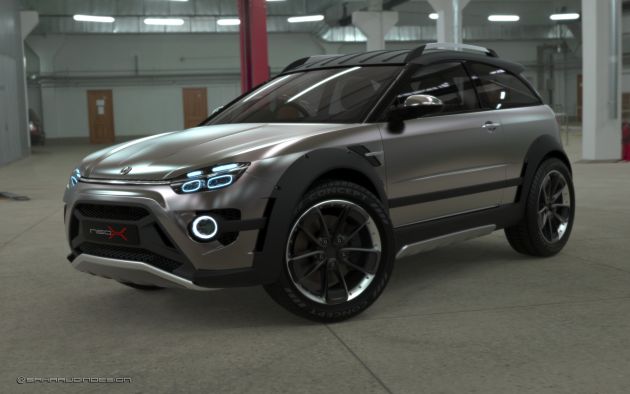 Proton Satria Neo-X — jelmaan crossover dua pintu