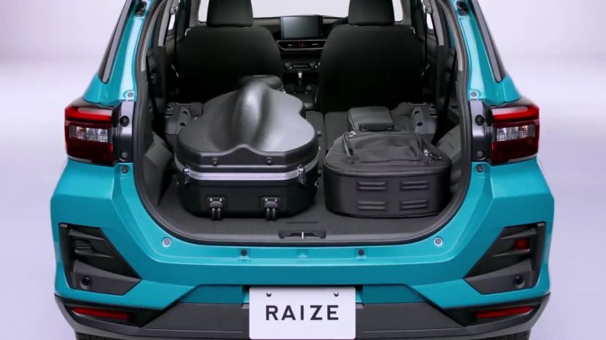 Toyota Raize ditampilkan dalam video komersial Jepun 1116929
