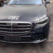 W223 Mercedes-Benz S-Class caught undisguised – big grille, new interior with portrait touchscreen!