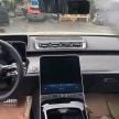 W223 Mercedes-Benz S-Class interior leaked in video