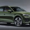 2020 Audi Q5 facelift debuts – updated styling; MIB3 infotainment system; mild hybrid, PHEV powertrains