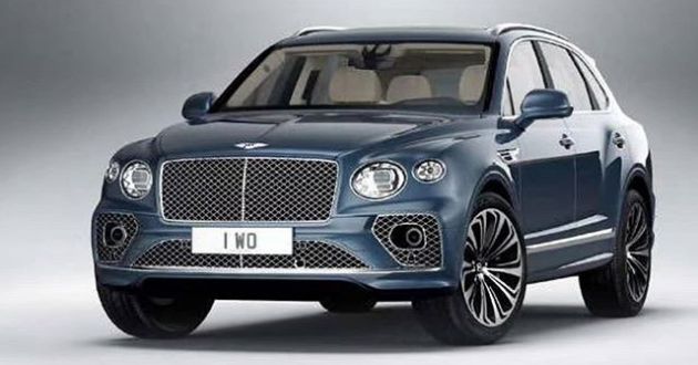 Bentley Bentayga facelift leaked before official debut