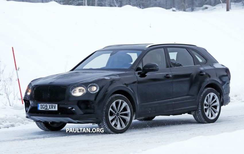 Bentley Bentayga facelift leaked before official debut Image #1133670