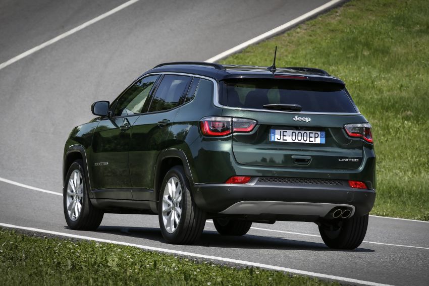 2020 Jeep Compass updated – new 1.3L turbo petrol, front-wheel-drive DCT, UConnect Services packs 1127740