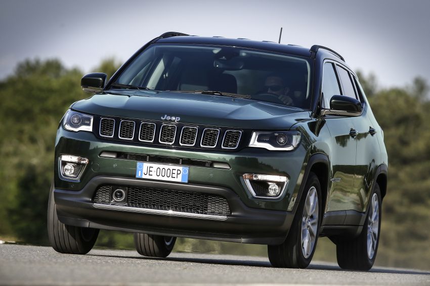 2020 Jeep Compass updated – new 1.3L turbo petrol, front-wheel-drive DCT, UConnect Services packs 1127733