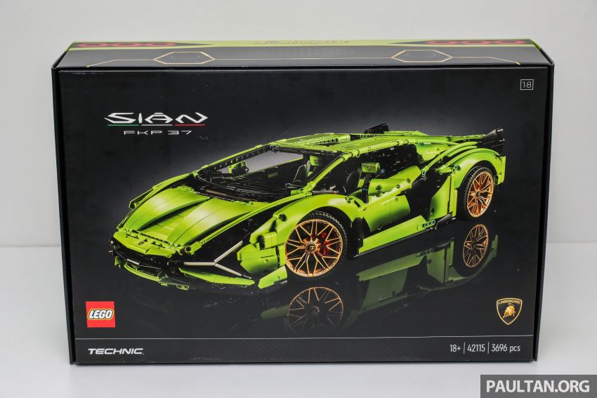 VIDEO: Lego Technic Lamborghini Sian FKP 37 unboxing – 3,696 pieces, RM1,599.90 in Malaysia 1135310