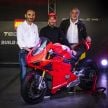 Ducati Panigale V4R saiz sebenar daripada Lego