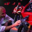 Ducati Panigale V4R saiz sebenar daripada Lego