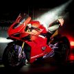 The life-sized Lego model of the Ducati Panigale V4R