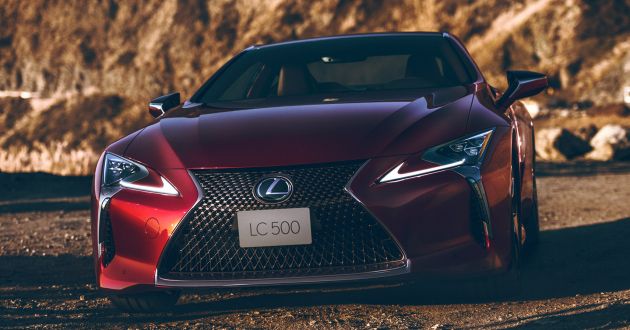 2020 Lexus LC500 launched in Malaysia – lighter and now with active safety systems; from RM1.25 million