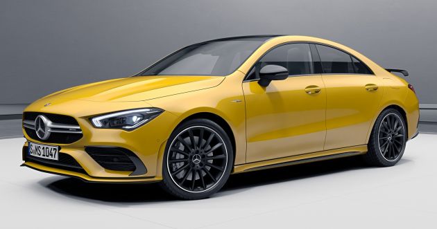 New AMG Aerodynamic pack plus for CLA35, CLA45