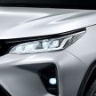 Toyota Fortuner facelift 2020 didedahkan – enjin 2.8L berkuasa 204 PS/500 Nm, varian Lagender untuk Thai