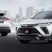 2020 Toyota Harrier gains GR parts from TRD in Japan