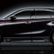 2020 Toyota Harrier gains GR parts from TRD in Japan
