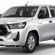 Toyota Hilux 2020 – tempahan di Malaysia kini dibuka