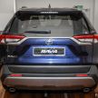2020 Toyota RAV4 SUV launched in Malaysia – CBU Japan, 2.0L CVT RM196,500, 2.5L 8AT RM215,700