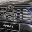 2020 Toyota RAV4 SUV launched in Malaysia – CBU Japan, 2.0L CVT RM196,500, 2.5L 8AT RM215,700