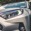 2022 Toyota RAV4 updated in Australia: new head unit, Intersection Pre-Collision Safety & E-Steering Assist