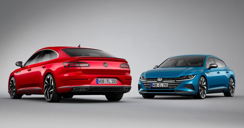 2020 Volkswagen Arteon facelift debuts – new PHEV and 320 PS R variants, Shooting Brake model added 1134920