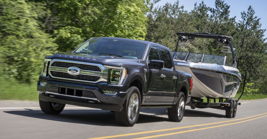 2021 Ford F-150 – 3.5L V6 PowerBoost hybrid petrol, integrated power generator, Max Recline lie-flat seats 1136566