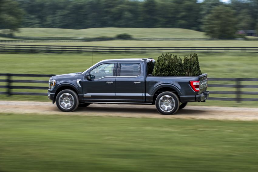 2021 Ford F-150 – 3.5L V6 PowerBoost hybrid petrol, integrated power generator, Max Recline lie-flat seats 1136555