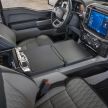 2021 Ford F-150 – 3.5L V6 PowerBoost hybrid petrol, integrated power generator, Max Recline lie-flat seats