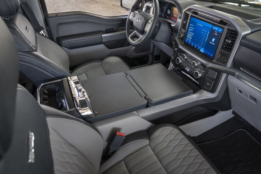 2021 Ford F-150 – 3.5L V6 PowerBoost hybrid petrol, integrated power generator, Max Recline lie-flat seats 1136531