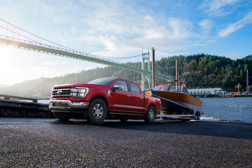 2021 Ford F-150 – 3.5L V6 PowerBoost hybrid petrol, integrated power generator, Max Recline lie-flat seats 1136543