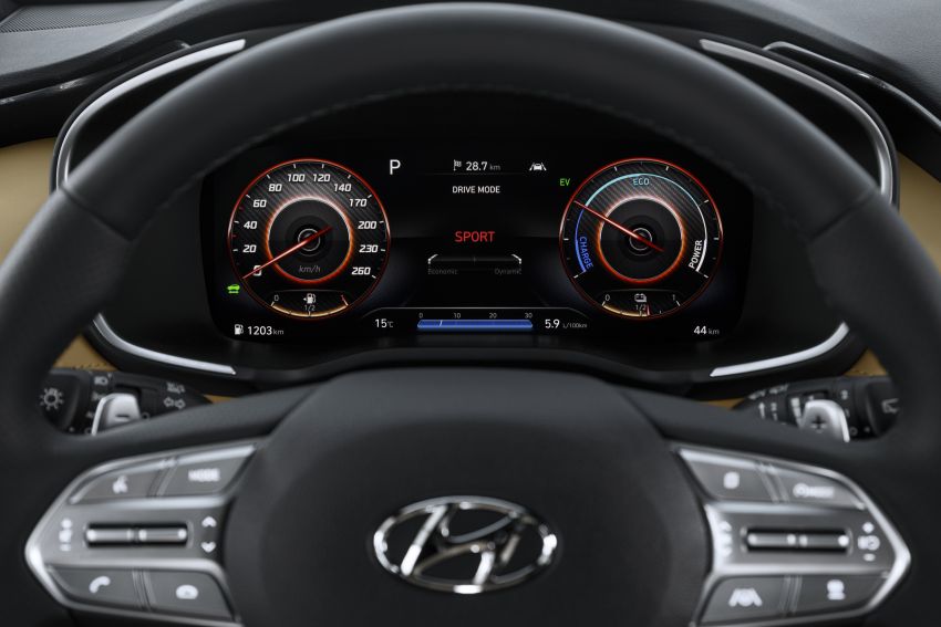 Hyundai Santa Fe facelift 2021 didedahkan – guna platform baharu dengan rekaan lebih agresif 1126323