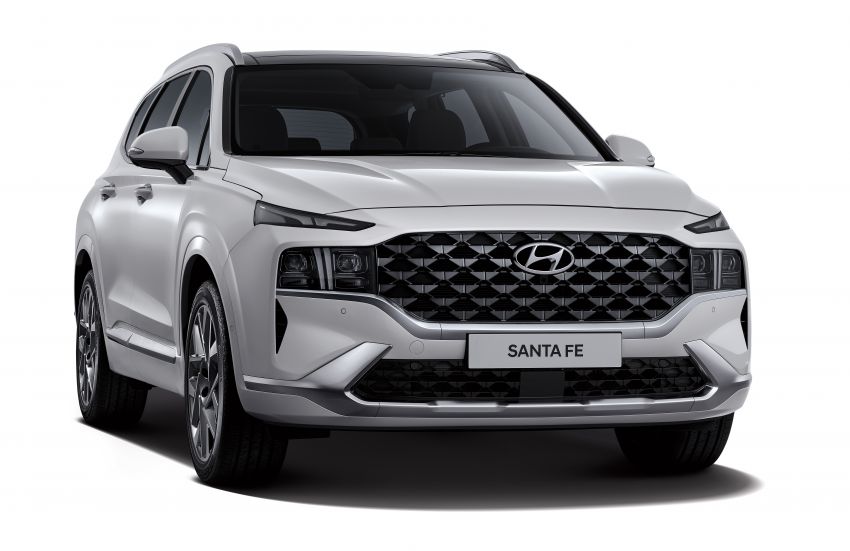 Hyundai Santa Fe facelift 2021 didedahkan – guna platform baharu dengan rekaan lebih agresif 1125982