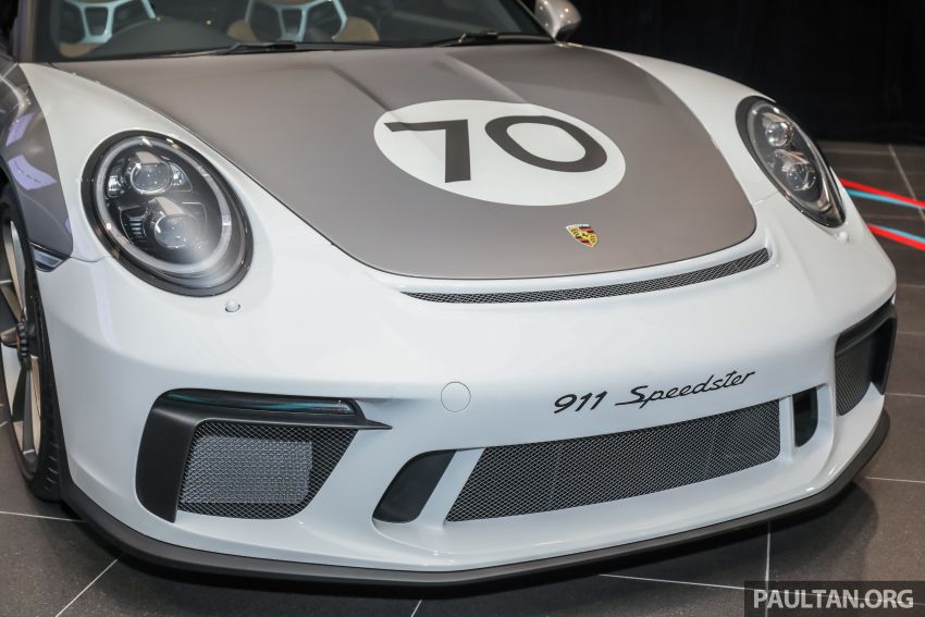 GALLERY: 991 Porsche 911 Speedster in Malaysia – droptop GT3 with 510 PS, 6-speed manual, fr RM2.7mil 1128097