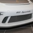 GALLERY: 991 Porsche 911 Speedster in Malaysia – droptop GT3 with 510 PS, 6-speed manual, fr RM2.7mil