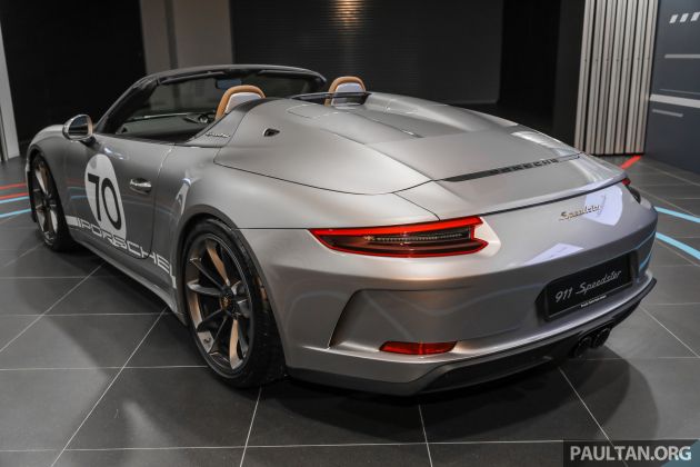GALLERY: 991 Porsche 911 Speedster in Malaysia – droptop GT3 with 510 PS, 6-speed manual, fr RM2.7mil