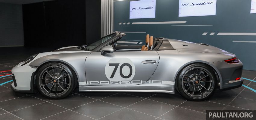 GALLERY: 991 Porsche 911 Speedster in Malaysia – droptop GT3 with 510 PS, 6-speed manual, fr RM2.7mil 1128090