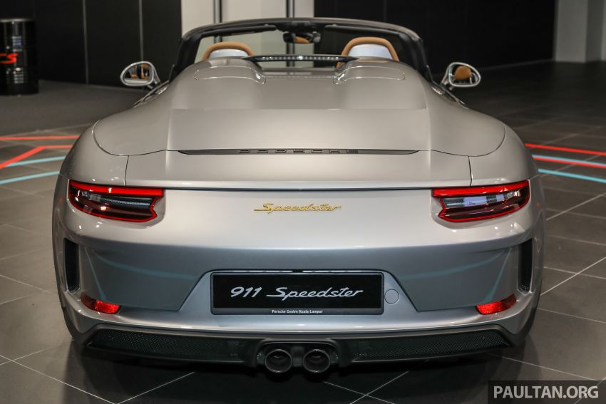 GALLERY: 991 Porsche 911 Speedster in Malaysia – droptop GT3 with 510 PS, 6-speed manual, fr RM2.7mil 1128092