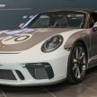 GALLERY: 991 Porsche 911 Speedster in Malaysia – droptop GT3 with 510 PS, 6-speed manual, fr RM2.7mil