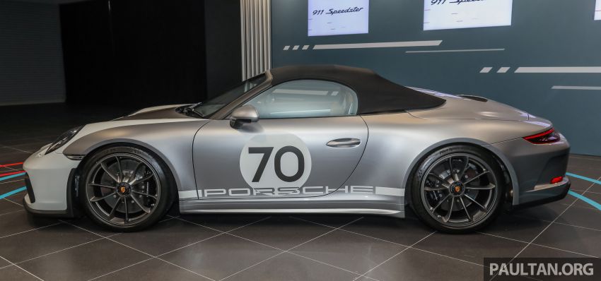GALLERY: 991 Porsche 911 Speedster in Malaysia – droptop GT3 with 510 PS, 6-speed manual, fr RM2.7mil 1128095