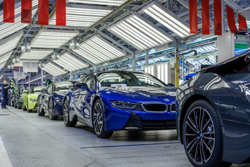 BMW i8 production ends with 18 special coloured cars 1137192