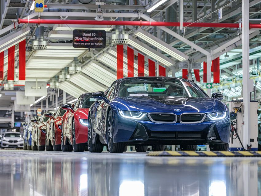 BMW i8 production ends with 18 special coloured cars 1137197
