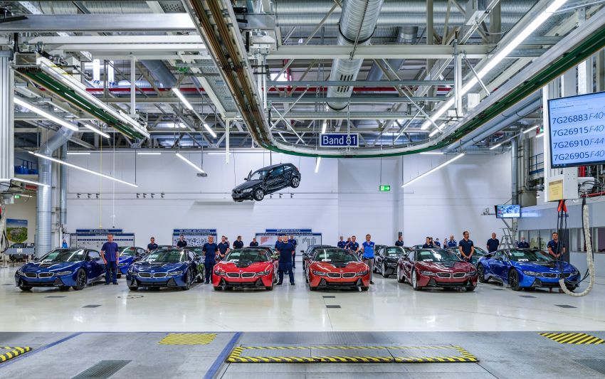 BMW i8 production ends with 18 special coloured cars 1137200