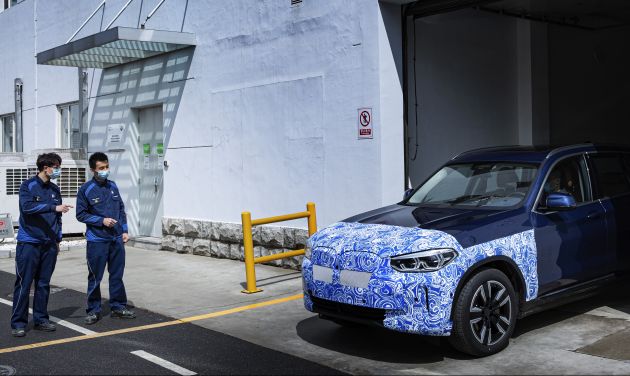 BMW iX3 electric SUV – China production on schedule