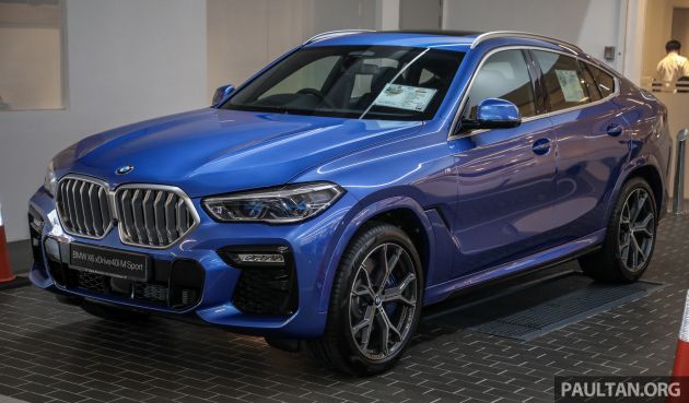 GALLERY: 2020 G06 BMW X6 xDrive40i M Sport in Malaysia – 340 PS 3L turbo straight-six; from RM704k
