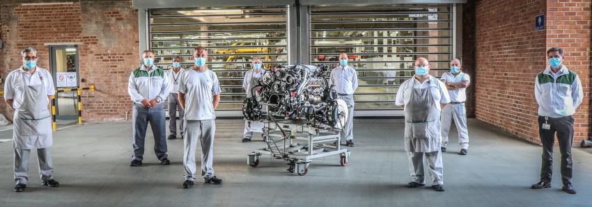 Bentley concludes production of 6.75 litre V8 engine 1126798