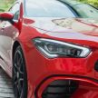 C118 Mercedes-AMG CLA 45S 4Matic+ launched in Malaysia – 421 PS, 4.0s four-door coupe, RM449k