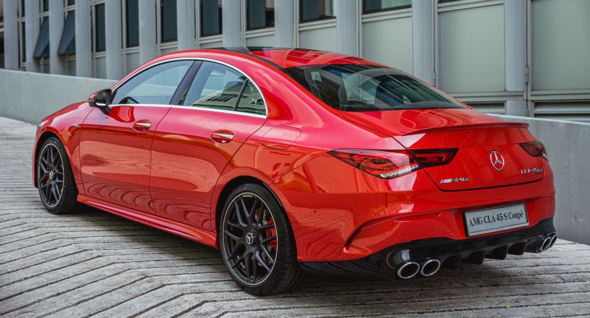 C118 Mercedes-AMG CLA 45S 4Matic+ launched in Malaysia – 421 PS, 4.0s four-door coupe, RM449k 1124214