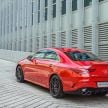 C118 Mercedes-AMG CLA 45S 4Matic+ launched in Malaysia – 421 PS, 4.0s four-door coupe, RM449k