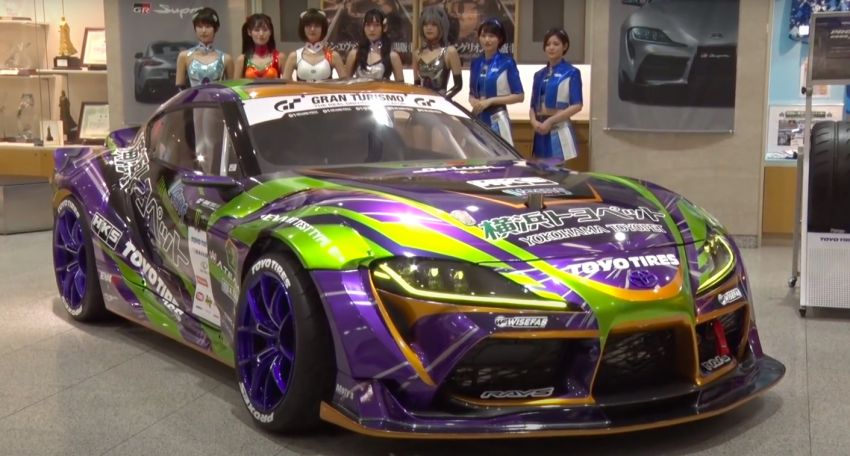 Tengku Djan akan pandu Toyota GR Supra V8 4.4L turbo Evangelion Racing dalam D1GP Jepun 2020 1132425